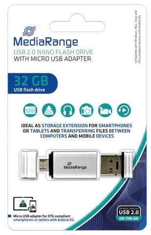 USB Stick 32GB 2.0+MicroUSB /VER49822