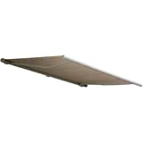 Mendler Elektrische Kassettenmarkise T123, Markise Vollkassette 4,5x3m ~ Polyester Sand