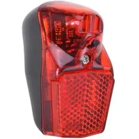 Filmer Fahrradlicht 40019, Rücklicht, LED, Batterie,