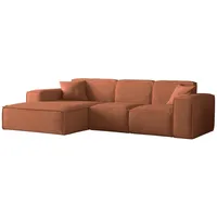 Fun Möbel Ecksofa Designersofa CELES PREMIUM Stoff Ascot Bukla
