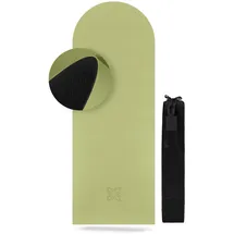 omnana OMNANA® SoGRIPTM Yogamatte rutschfest – PU Yoga Matte mit starkem Grip & Naturkautschuk – Gymnastikmatte, Pilatesmatte,Pilates Matte, Fitnessmatte, Intensives Pilates & Yoga – 190x70cm, 4mm dick