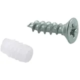 Hettich Spreizmuffe Ø5 mm mit Topfbefestigungsschraube 3,5 x 16 mm 10 Stück