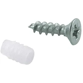 Hettich Spreizmuffe Ø5 mm mit Topfbefestigungsschraube 3,5 x 16 mm 10 Stück