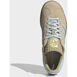 adidas Gazelle Bold Stone Khaki / Crystal Sky / Gold Metallic 39 1/3