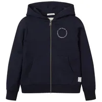 Tom Tailor Sweatjacke mit Kapuze, blau