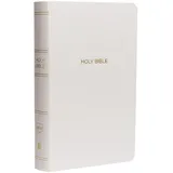 Harper Collins (US) NKJV, Gift and Award Bible, Leather-Look, White, Red Letter, Edition