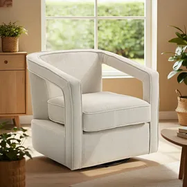 Homcom Sessel Polyester beige