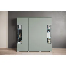 INOSIGN »Kenia« 1 Stk. tlg. Modernes Highboard, mit Glastüren, Breite 135 cm