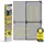 EasyMaxx Moskitonetz Magic Fit 115x270cm anthrazit