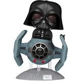Funko Star Wars Darth Vader mit Tie Advanced x1 Starfighter 14 cm