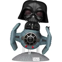 Funko Star Wars Darth Vader mit Tie Advanced x1 Starfighter 14 cm