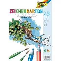 Zeichenblätter, DIN A3, 25 Blatt, holz- und chlorfrei, hochweiß
