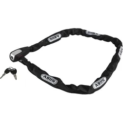 ABUS Catena 6806K/110 - Kette mit integriertem Schloss - Schlüssel - Schwarz