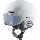 Alpina Sports Skihelm Alpina ALTO V Skihelm Snowboardhelm mit Visier white matt A9238 51 - 55 cm