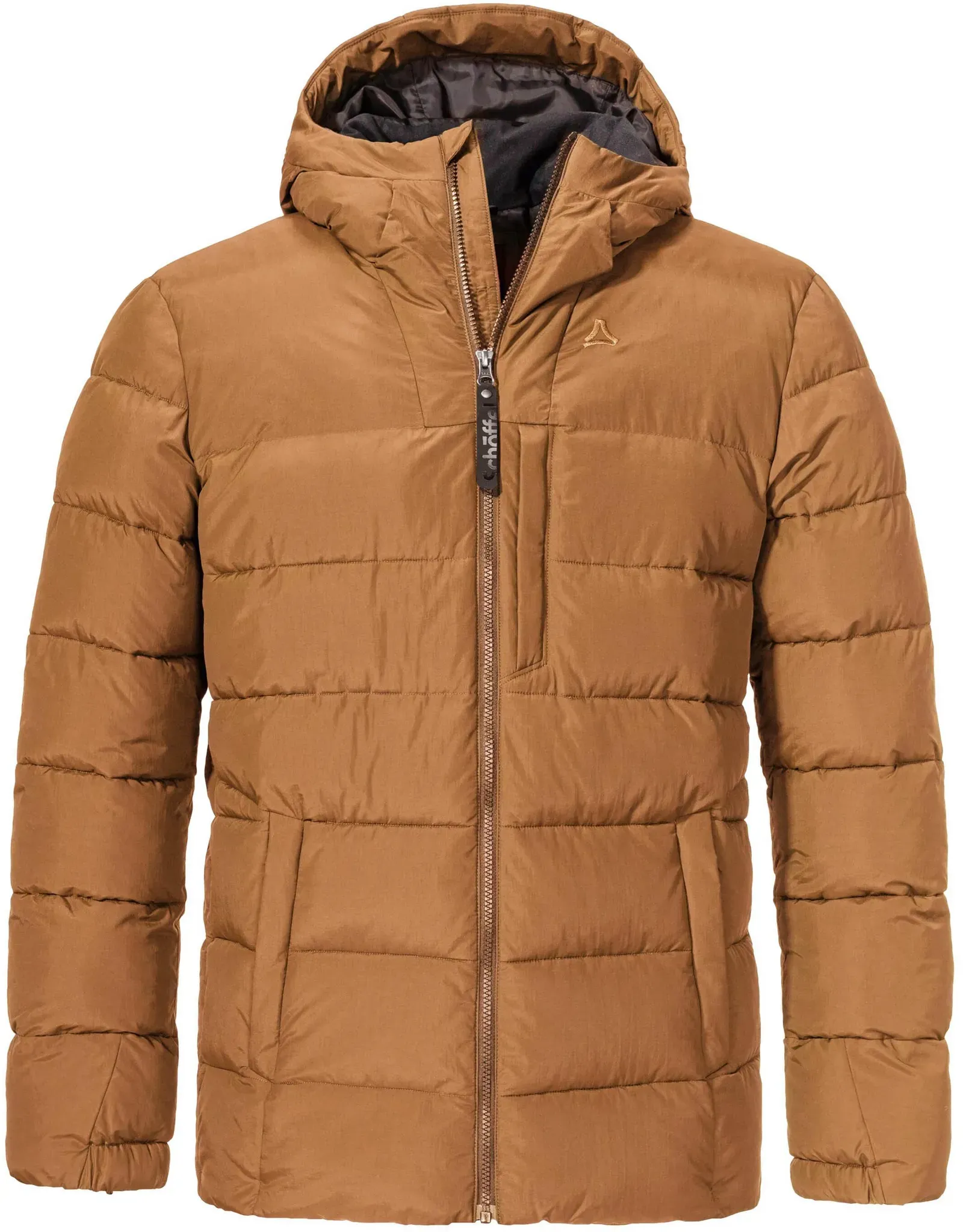 Schöffel Boslix Steppjacke Herren in caramel, Größe 58 - braun