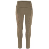 Fjällräven Fjallraven 84773-244 Abisko Tights W Pants Damen Suede Brown Größe L