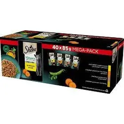 Sheba Nature's Collection Poultry Jelly Flavours - Katzennassfutter 40x85g