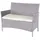 Proregal Halden 106 x 83 x 60 cm Grau