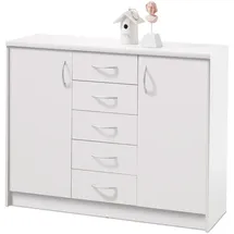 Bega Consult GmbH & Co.KG Internationale Handelsagentur Highboard 109 x 86 x 35 cm Weiß