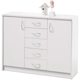 Bega Consult GmbH & Co.KG Internationale Handelsagentur Highboard 109 x 86 x 35 cm Weiß