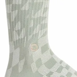 Stance Wave Check Crew Socks paleblue Gr. M