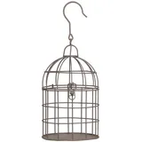 Moritz Deko Käfig Windlicht Dekokäfig Pflanzkäfig Vogelkäfig Garten Shabby braun