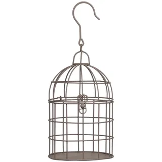 Moritz Deko Käfig Windlicht Dekokäfig Pflanzkäfig Vogelkäfig Garten Shabby braun