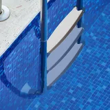 Pool Treppe,Poolleiter Ersatzstufe, Ersatzstufe Kunststoffstufen Mit Schrauben Schwimmbadleiter, Sprossen Stufe, Ersatz, Robuster Kunststoff, Schwimmbadleiter, Poolleiter,