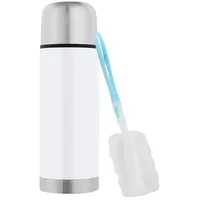 Gräwe Isolierflasche 350 ml Edelstahl Weiß,