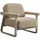 nobelaa Modulare Ecksofa "Atmos" + Sessel + Hocker-Beige - Beige