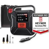 Heyner HEYNER® Auto Kompressor 12V elektrische Luftpumpe tragbarer Kompressor 10 bar Zigarettenanzünder