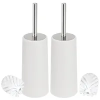 Bremermann WC-Bürste Kunststoff, Standbürste weiß 2er Set | Gr.: