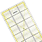 WINTEX Patchwork Lineal - Schneidelineal 60x15cm, Schneiderlineal Nähen Zubehör, Quiltlineale, Patchworklineal, Nählineal, Stofflineal, Lineal Nähen, Quilting Ruler sewing accessories