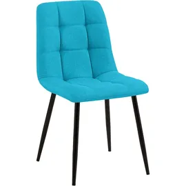CLP Esszimmerstuhl Tilde Polyester blau
