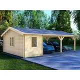 Carport aus Holz DOUBLE