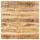 vidaXL Tischplatte Massivholz 25-27 mm 80 x 80 cm