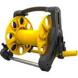 Wand-Schlauchtrommel, Mobile Schlauchtrommel, platzsparend an der Wand montierbar und jederzeit abnehmbar, mit Spritze und Systemteilen (ohne Schlauch)