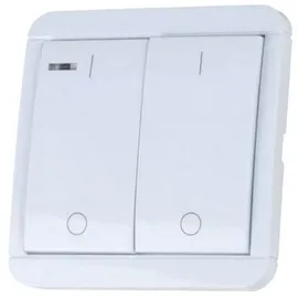 diw-funk DWS-20T Funk Serien-Wandsender mit 2xTimer 2-Kanal mit 2 Count-Down-Timern DIW-Funk