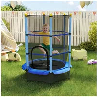 Homcom Kindertrampolin 140 cm Blau