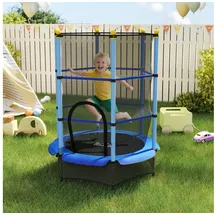 Homcom Kindertrampolin 140 cm Blau