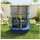 Homcom Kindertrampolin 140 cm Blau