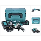 Makita DGA 521 RM1X1J Akku Winkelschleifer 18 V 125 mm X-LOCK Brushless + 1x Akku 4,0 Ah + Ladegerät + Makpac