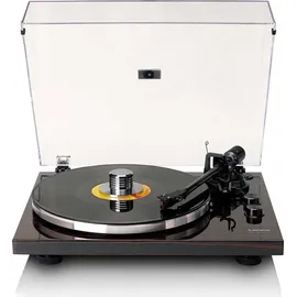 Lenco LBT-345WA Plattenspieler mit Bluetooth® und 2M Red Tonabnehmer, inklusive verchromtem Plattenspielerstabilisator - Walnuss