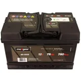 Maxgear Starterbatterie 75Ah 12V