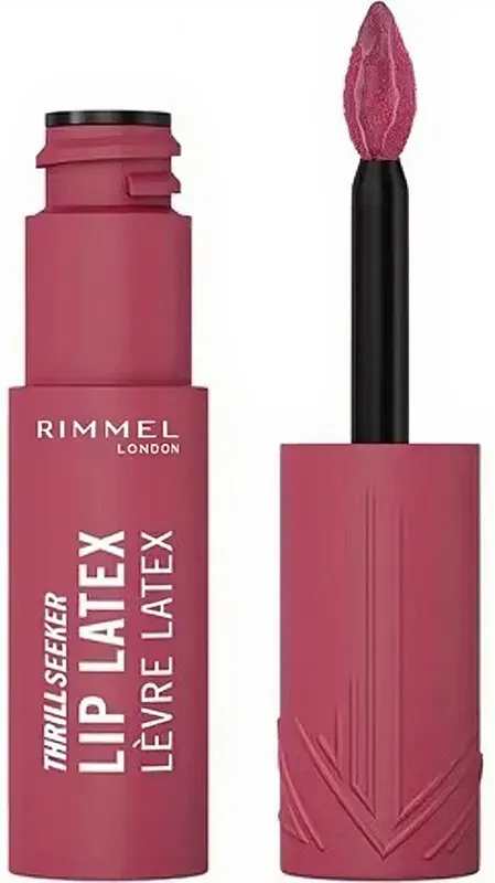 Rimmel Thrill Seeker Lip Latex 300 Main Character mit ultra-glattem Finish