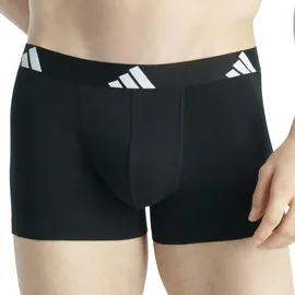 adidas Boxershorts Active Flex Cotton unifarben Schwarz L 6er Pack