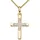 FIRETTI Kettenanhänger Schmuck Geschenk Gold 333 weiß