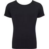 SLOGGI Ever Soft Unterhemd, Slim-Fit, Kurzarm, für Herren, BLACK, XXL