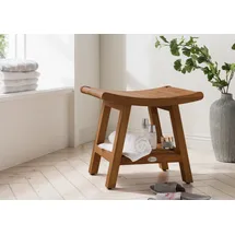 Destiny Badhocker SPA & Living Japan Style mit Ablagefach 52x35x45 cm Teak