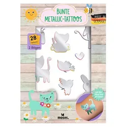 Moses Bunte Metallic-Tattoos